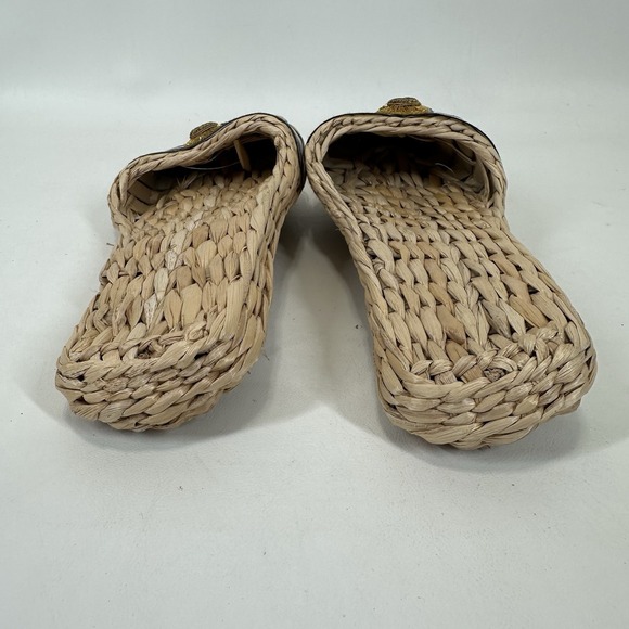 Coldstream Guards Raffia Woven straw sandals slippers‎ shoes men\'s 7.5 main image 5